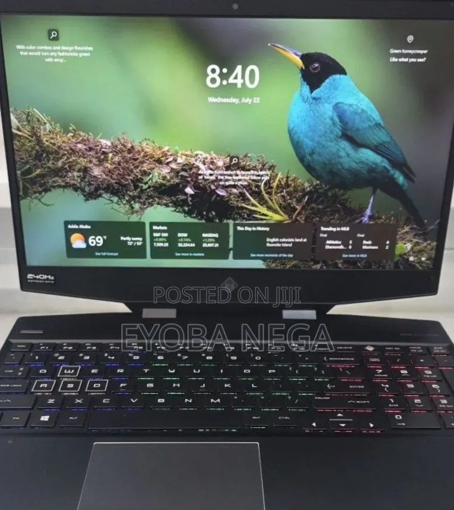 New Laptop HP Omen 15 16GB Intel Core i7 SSD 1T