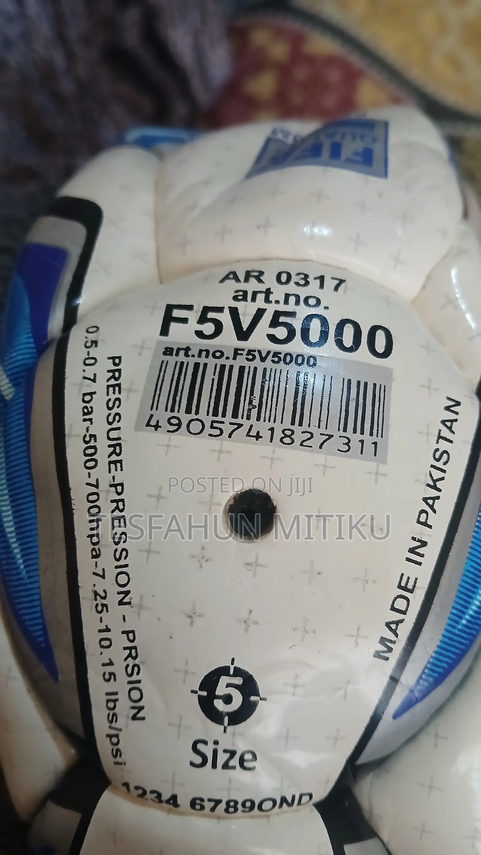 Molten F5V5000 Size 5 Football – ለሽያጭ