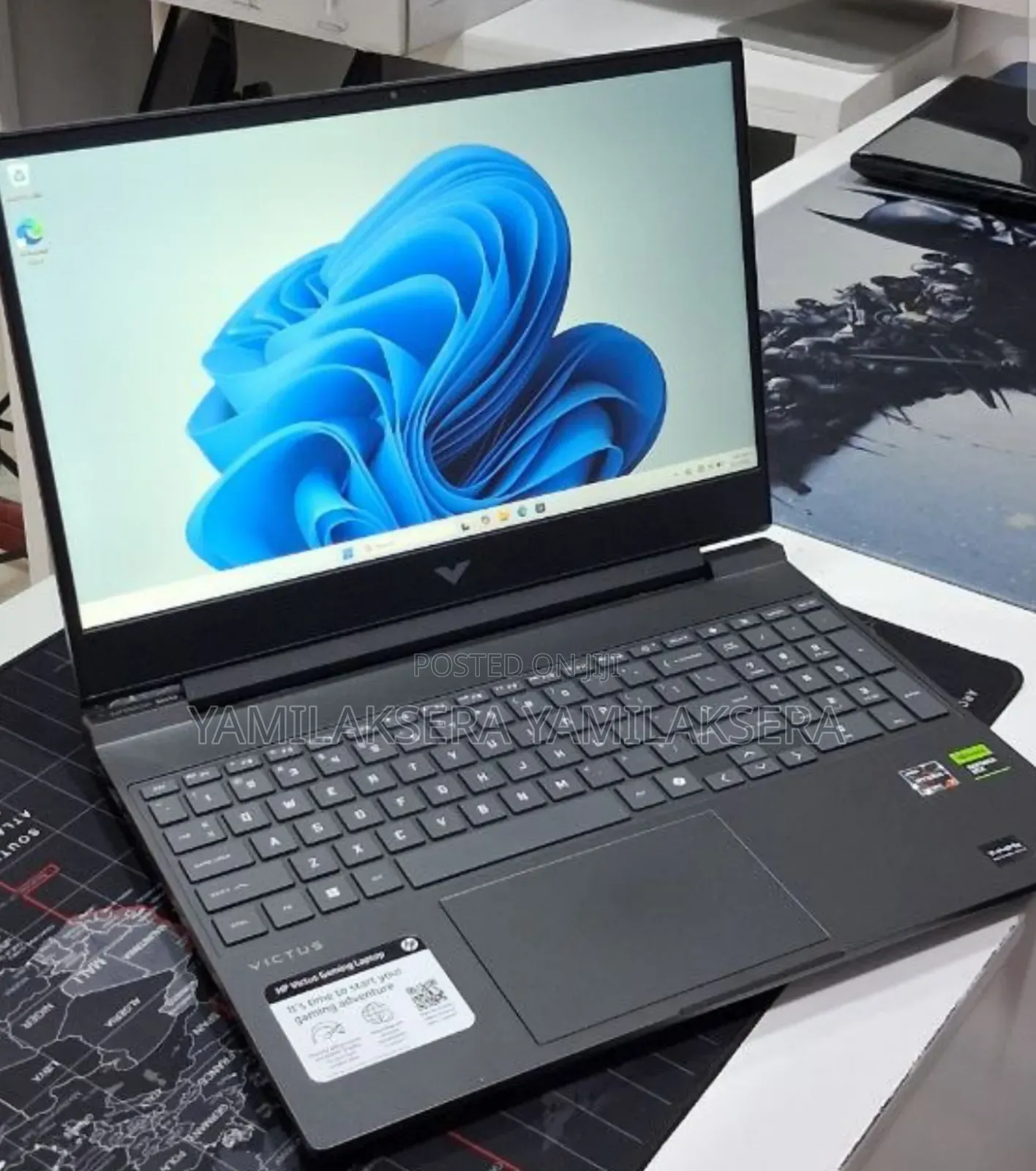New Laptop HP Victus 15 16GB AMD Ryzen 7 SSD 512GB
