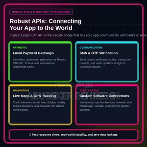 Professional Mobile App System Development (Mobile Apps, Web APIs)