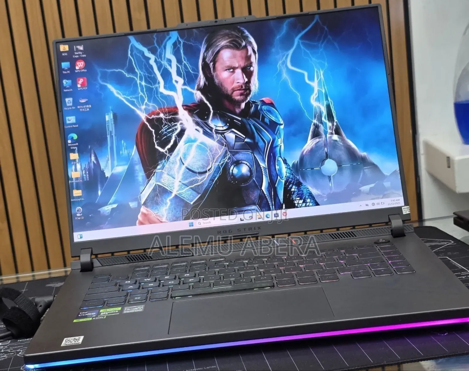 New Laptop Asus ROG Strix G16 G614 32GB Intel Core i9 SSD 1T