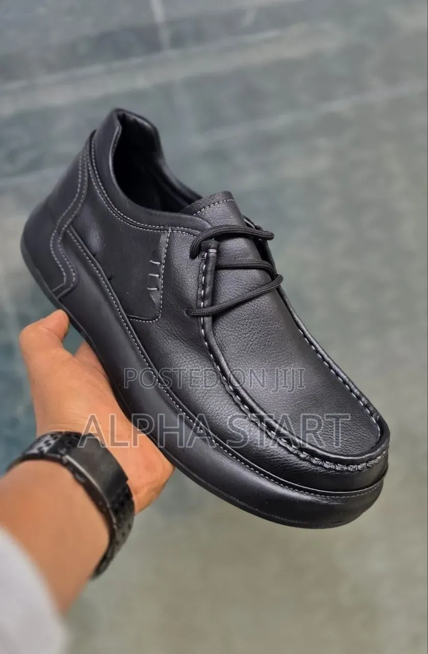 Casual Flat Leather High Master Quality Flat Lather Shoes for Man's.