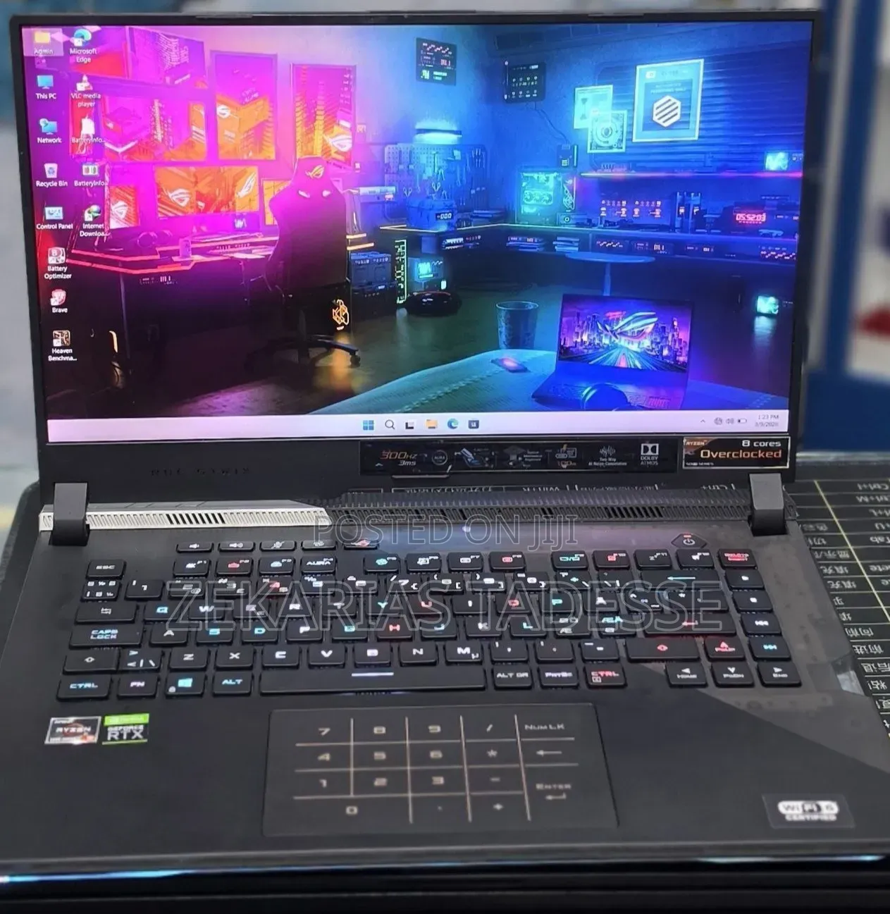 New Laptop Asus ROG Strix G15 32GB AMD Ryzen 9 SSD 1T