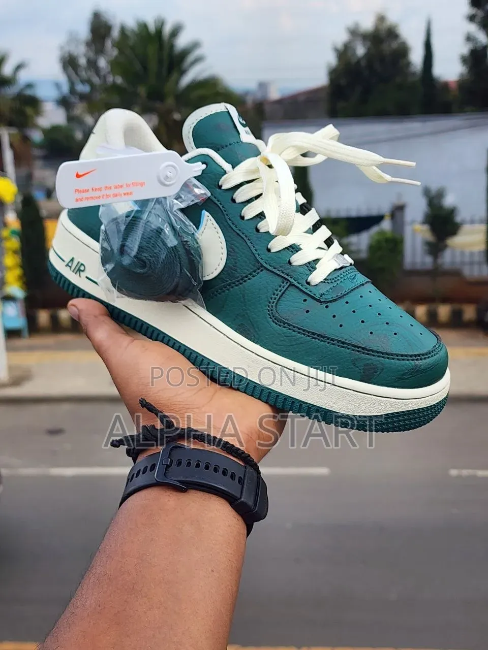 Air Force1Nike Air Green High Master Quality Shoes Made in Vietnam