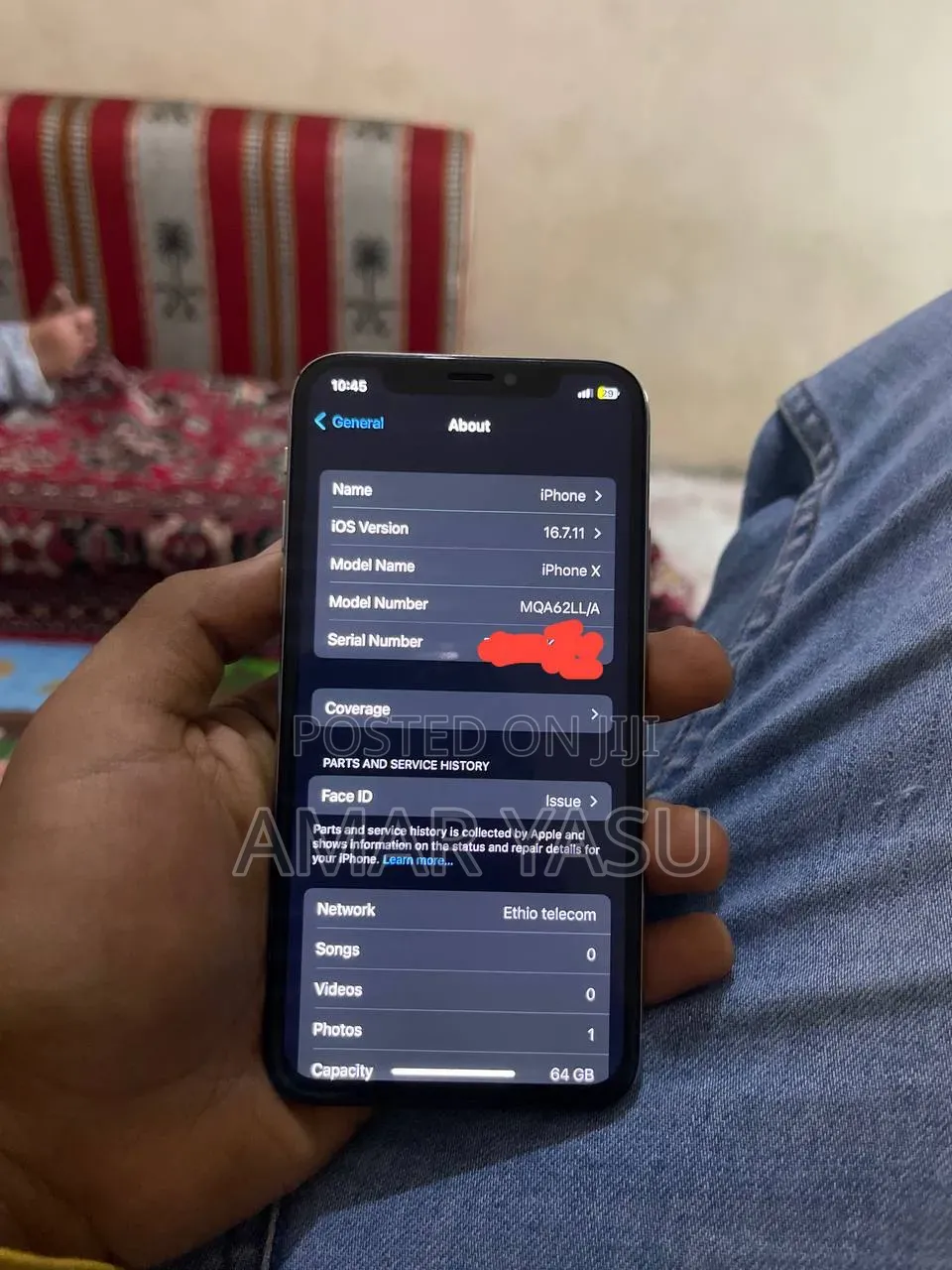 Apple iPhone X 64 GB White