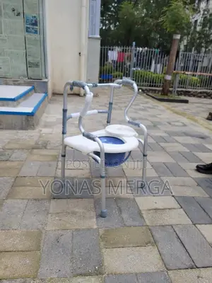 Toilet Chair Walker 2in1𦬅古hand Rail With Pot Bucket