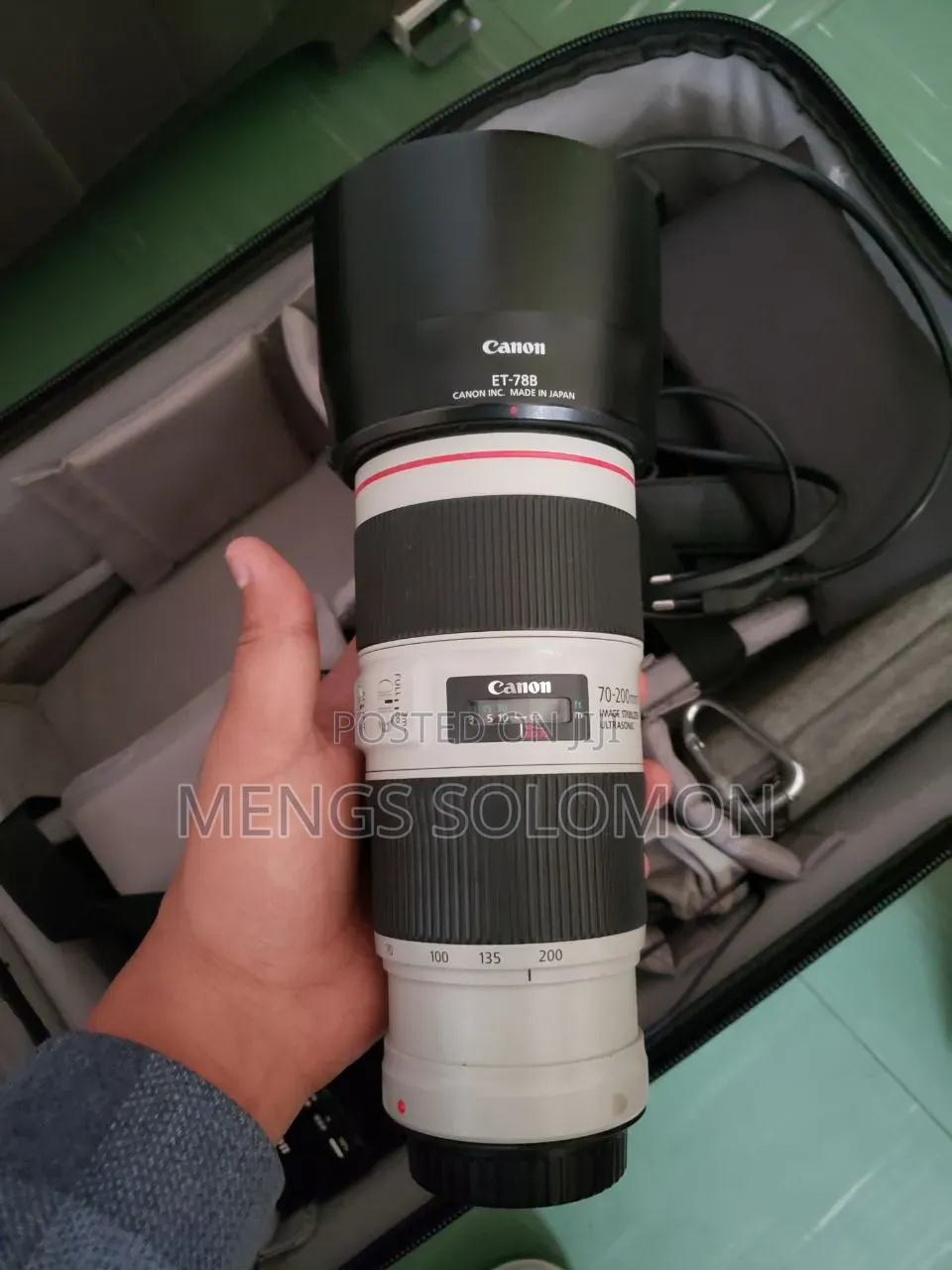 Canon Lens Ef 70-200mm F/4 Mark 2