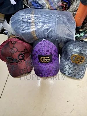 Luxury GG D G Glitter Mesh Trucker Caps
