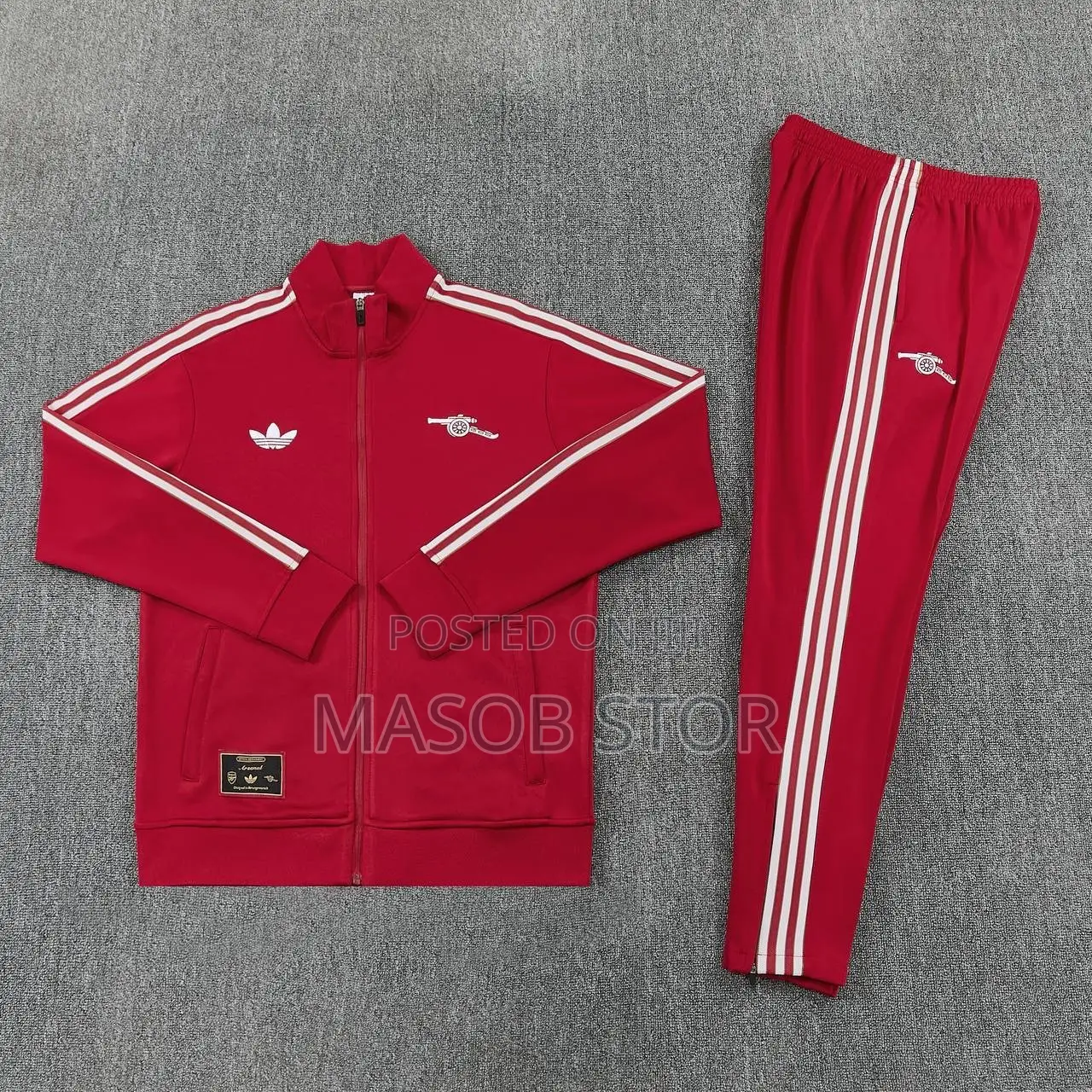 ARSENAL 2026/27 Burgundy Adidas Originals Terrace Icons Tracksuit