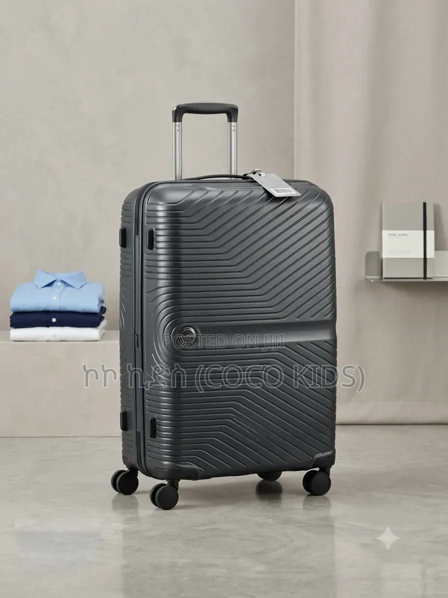 POLO Premium Diamond-Pattern Suitcase