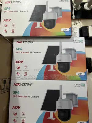 4MP 24/7 Solar 4G PT Camera