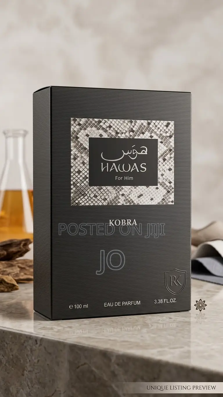 Original Rasasi Hawas Kobra EDP – 100ml (Brand New Sealed)