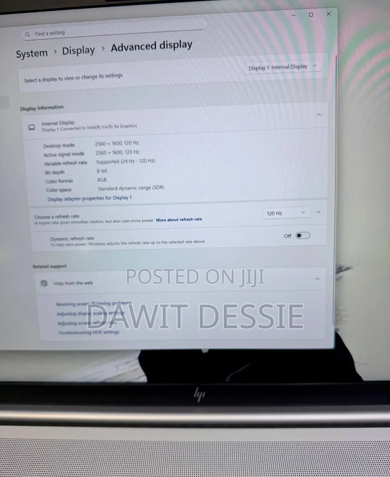 New Laptop HP Pavilion 15 16GB Intel Core i7 SSD 1T