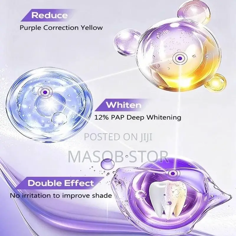 Item Type: V34 Purple Teeth Whitening Strips