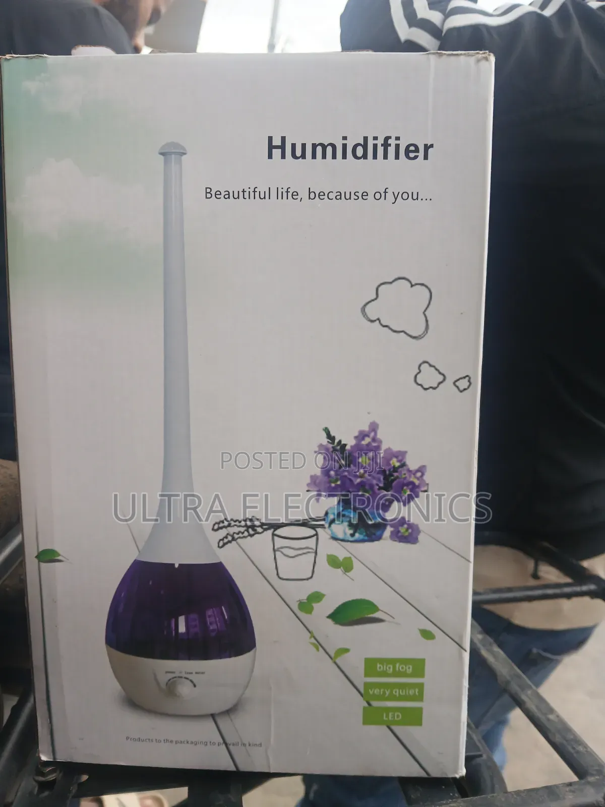 Humidifier በክፍል ውስጥ የአየር እርጥበትን ለመጨመር የሚረዳ ሲሆን ለመኝታ ክፍል፣ ሳሎን፣