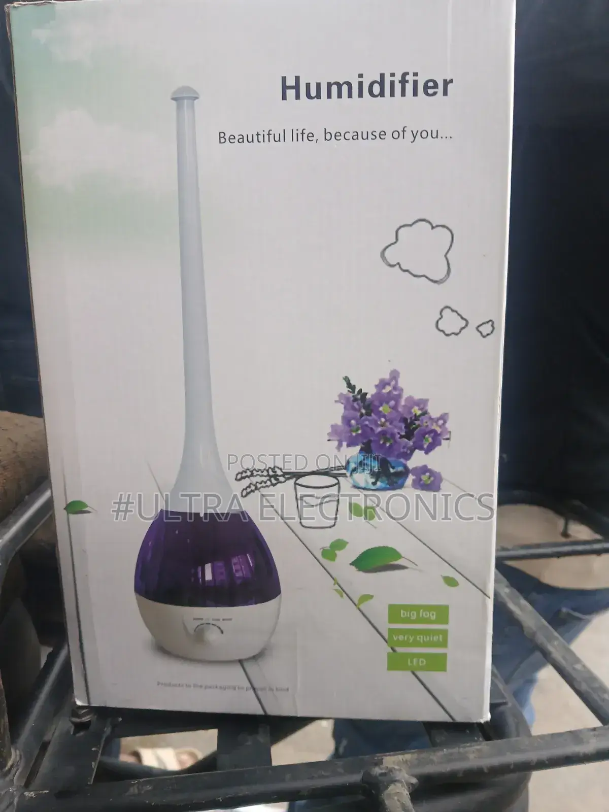 Humidifier በክፍል ውስጥ የአየር እርጥበትን ለመጨመር የሚረዳ ሲሆን ለመኝታ ክፍል፣ ሳሎን፣