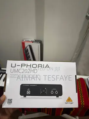 Original Behringer U-Phoria UMC202HD USB Audio Interface