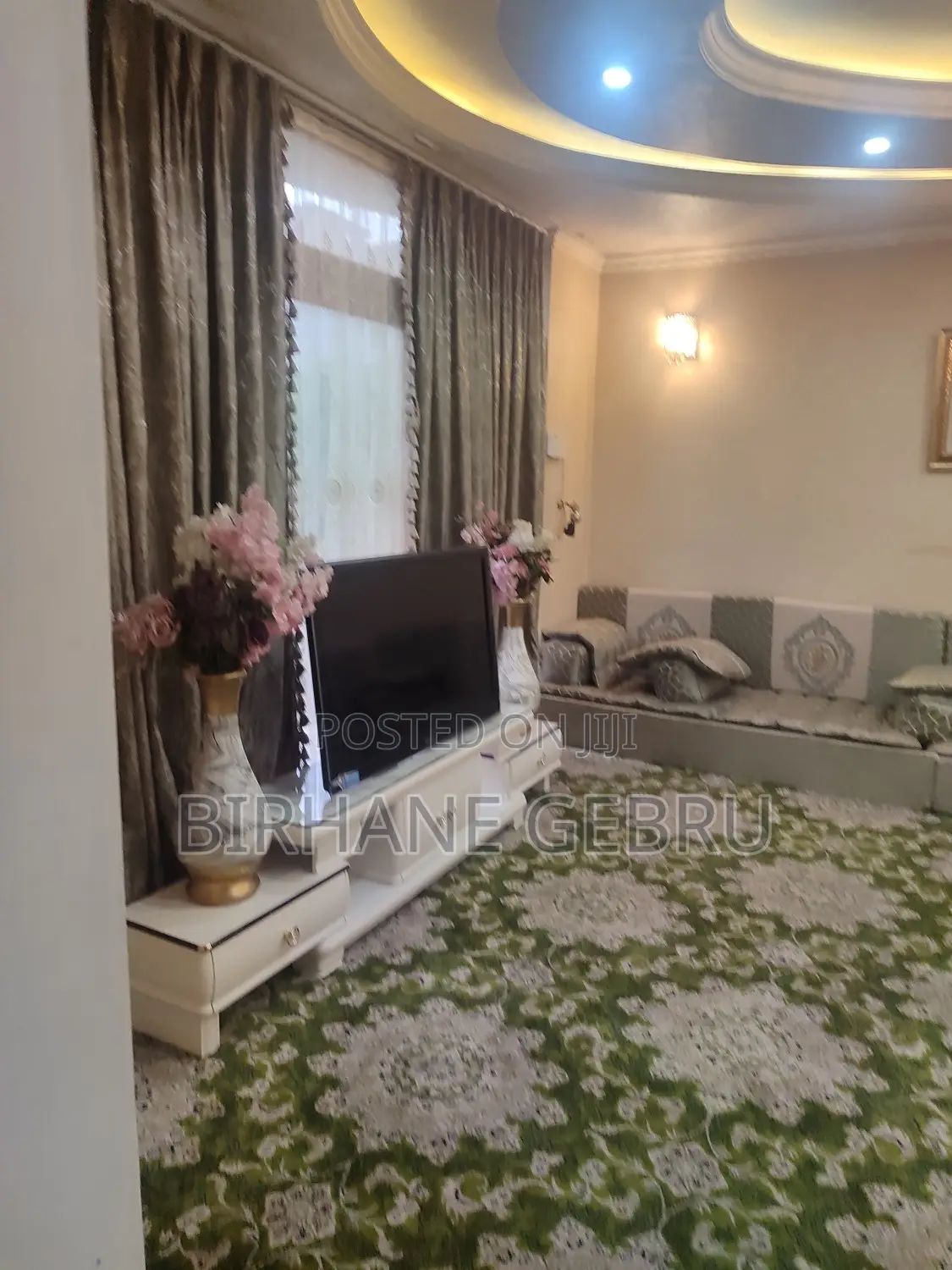 Furnished 8bdrm House in G+3, Bole for rent