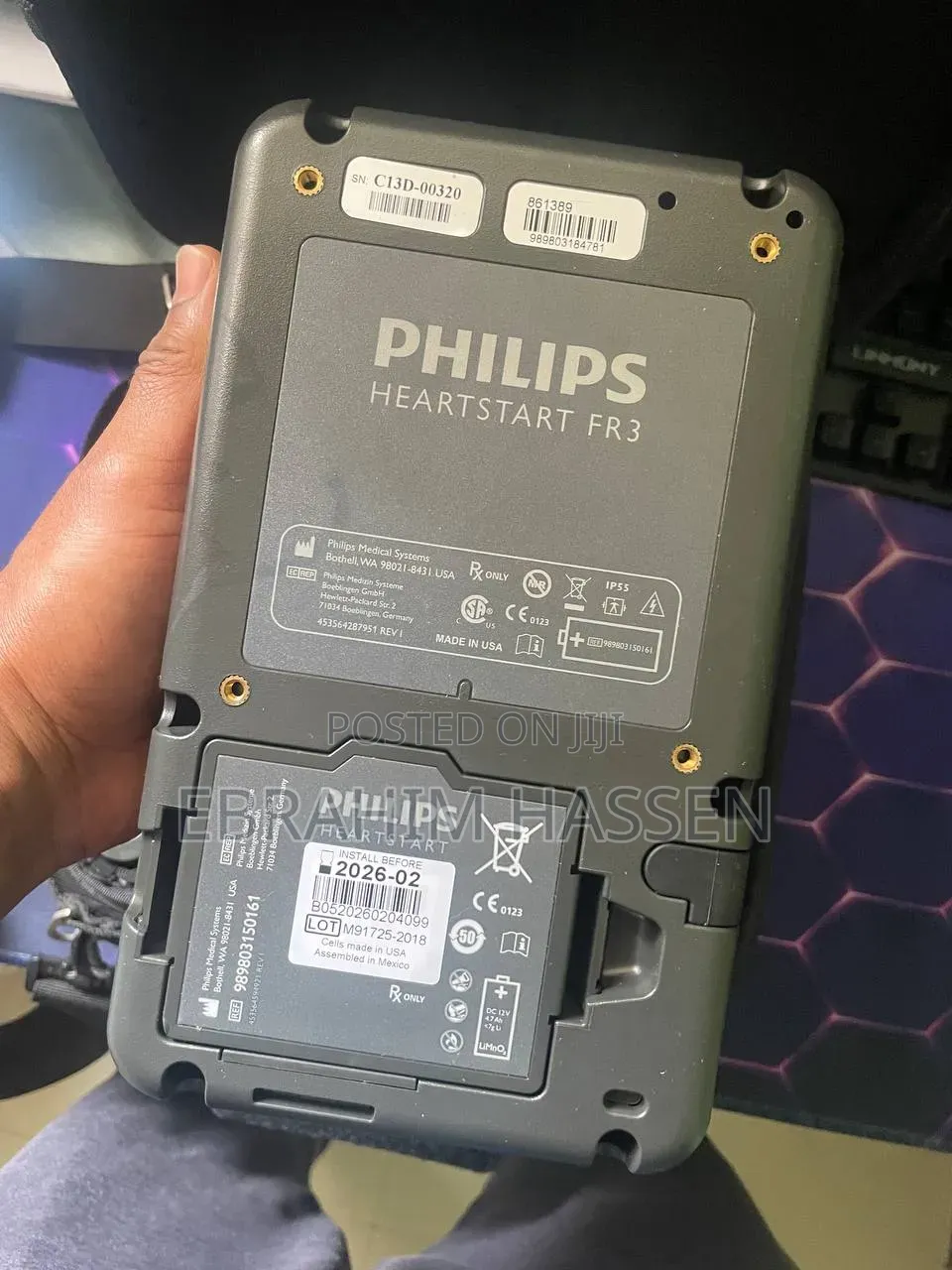 New Original Fully Packed Made in Usa Philips HeartStart Defibrillator