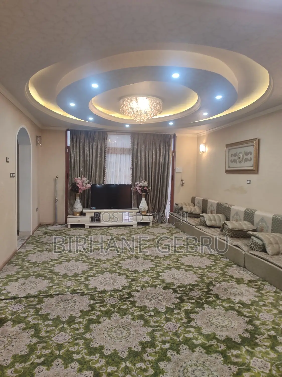 Furnished 8bdrm House in G+3, Bole for rent