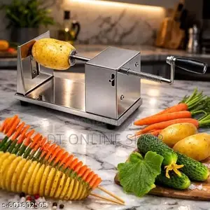 Stainless Steel Potato Slicer Twister