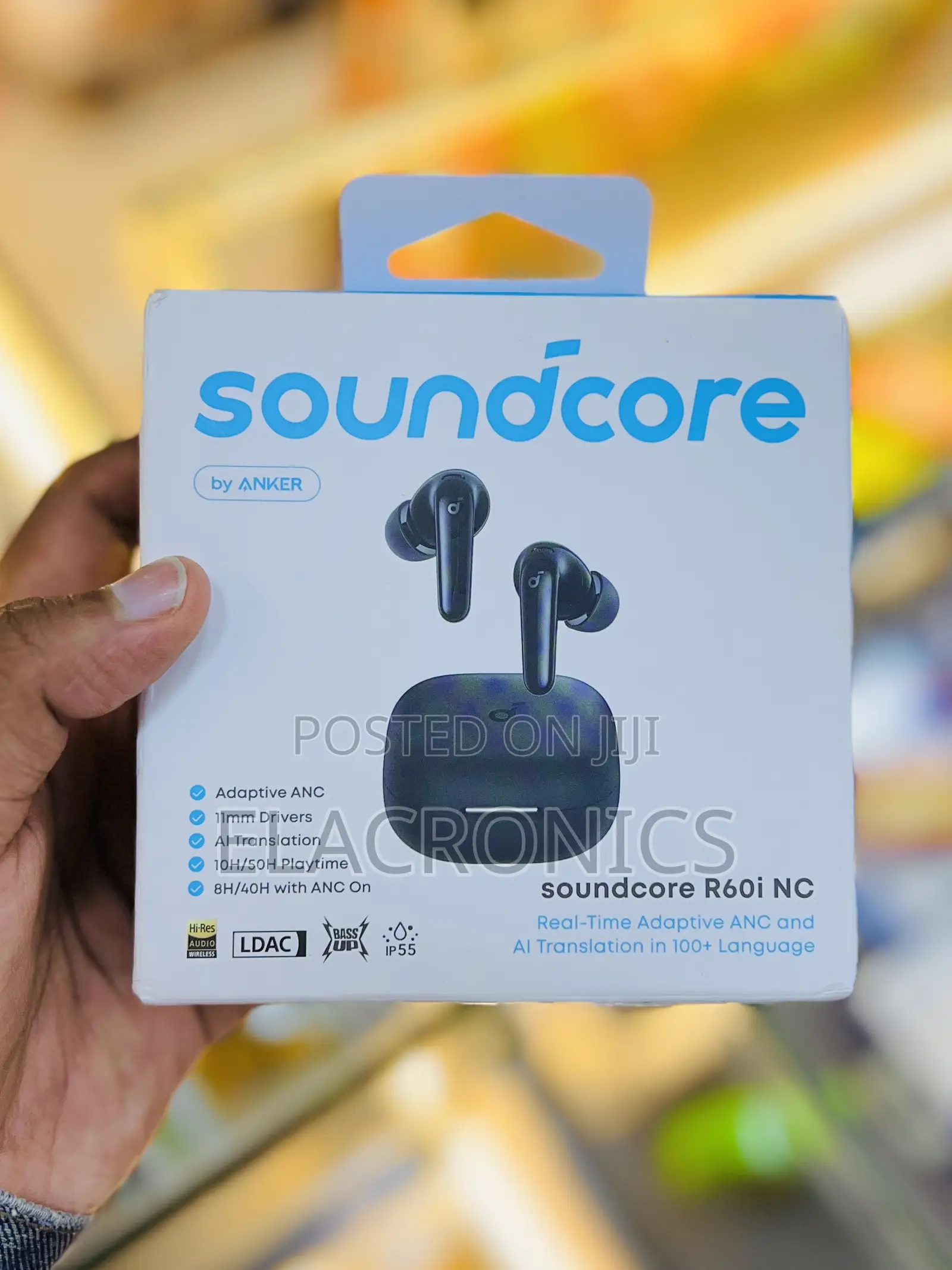 Soundcore R60i NC Noise Cancelling Earbuds (ANC AI Translation