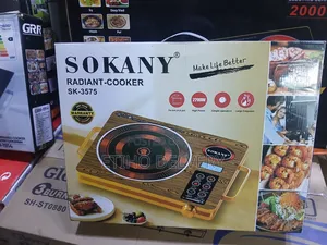AI Overview the Image Shows the Box for a Sokany Radiant Cooker (SK-3