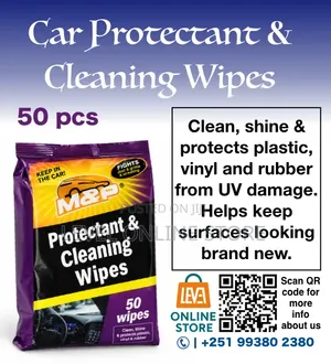 Car Cleaning Wipes የመኪና ማጽጃ