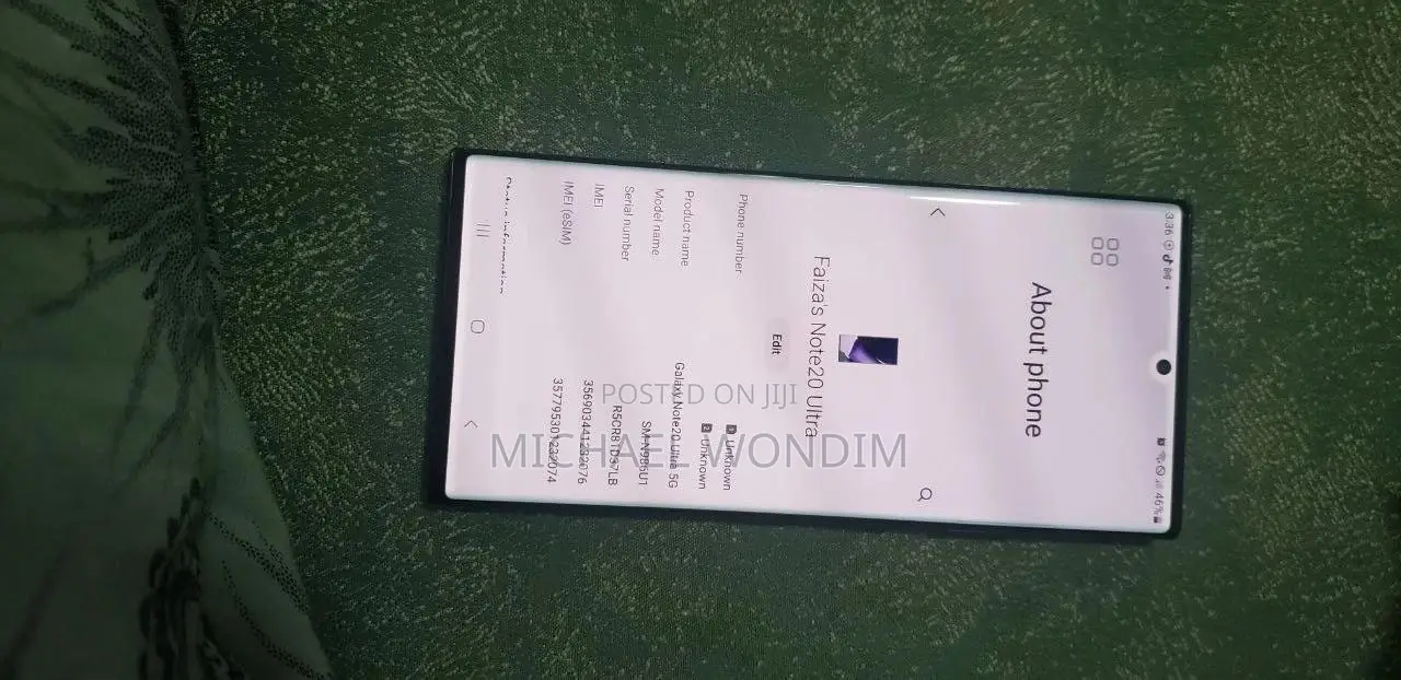 Samsung Galaxy Note 20 Ultra 5G 128 GB Black