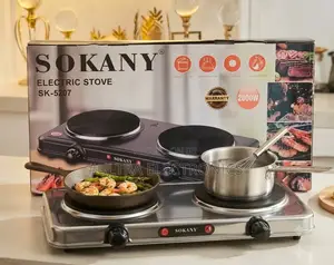 Sokany Sk-5007 Double Electric Stove – 2000w በቀላሉ እና በፍጥነት