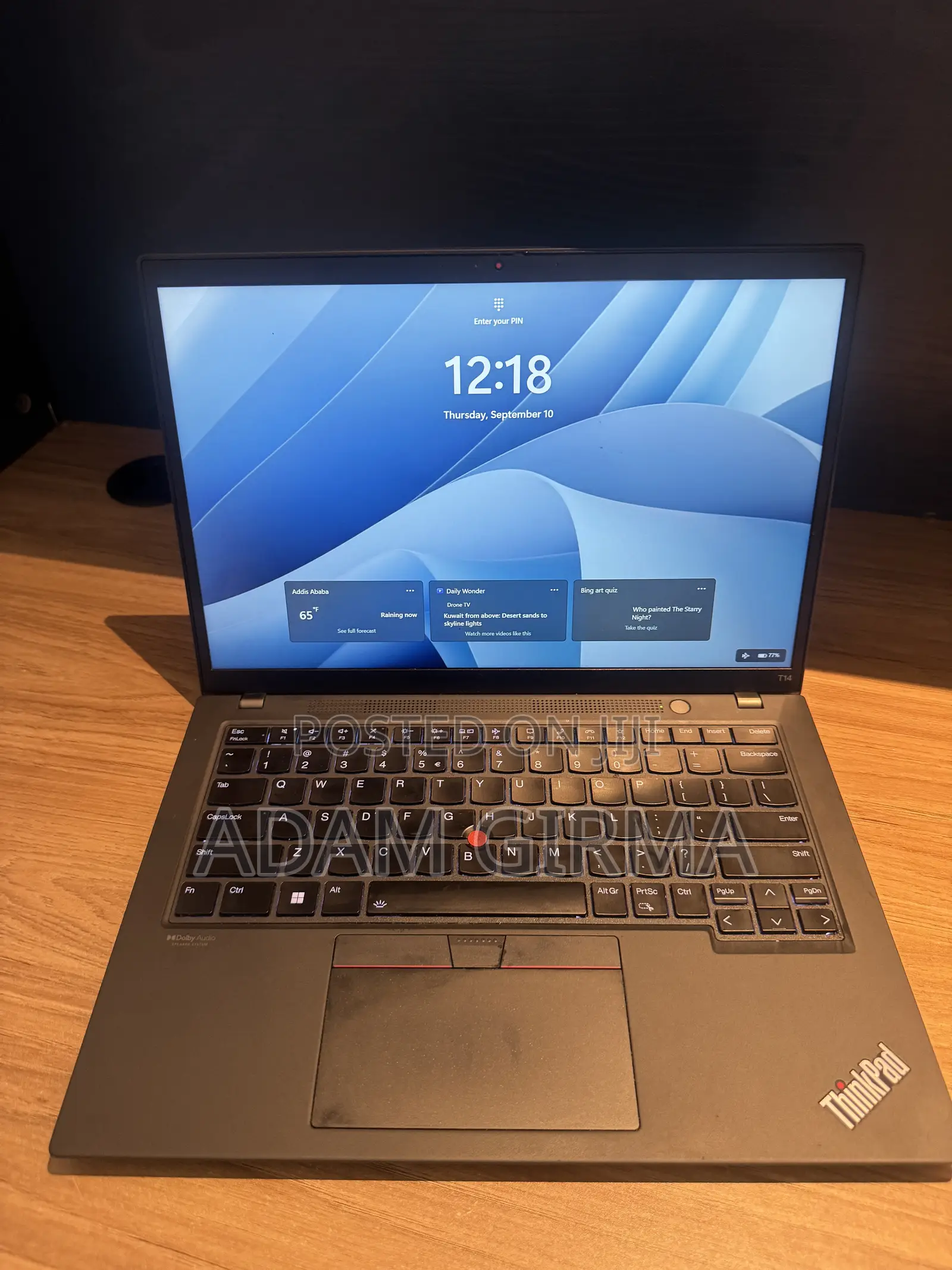 Laptop Lenovo ThinkPad T14 G4 16GB Intel Core i7 SSD 1T