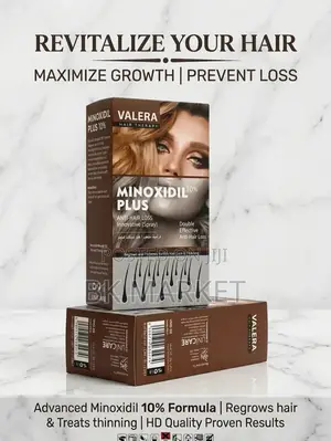 Valera Minoxidil 10% Plus ቫሌራ ሚኖክስዲል 10% ፕላስ