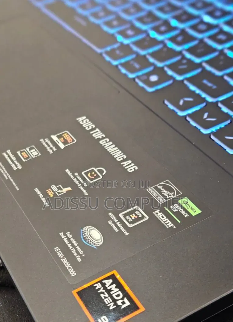 New Laptop Asus TUF Gaming A16 32GB Intel Core i9 SSD 1T