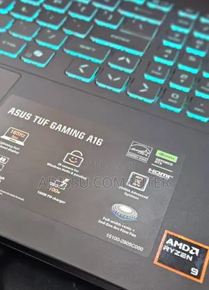 New Laptop Asus TUF Gaming A16 32GB Intel Core i9 SSD 1T