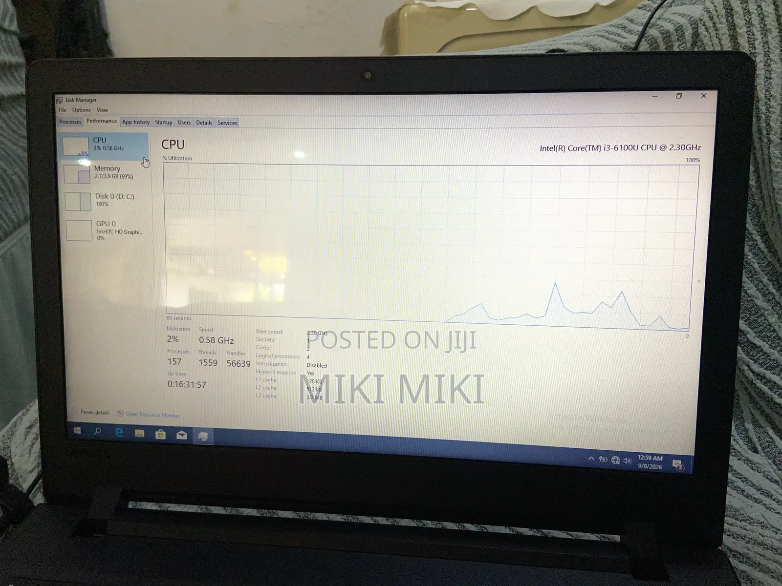 Laptop Lenovo IdeaPad 1 4GB Intel Core i3 HDD 500GB