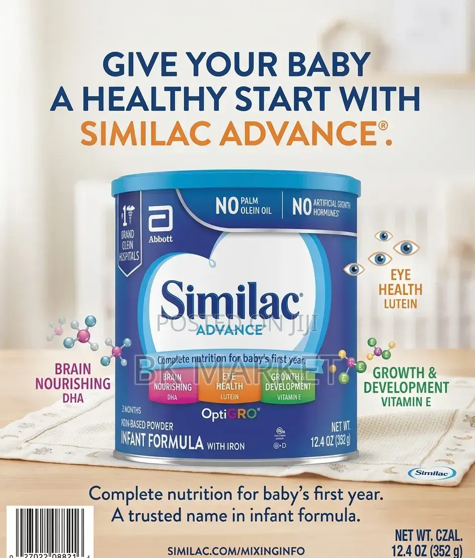 Similac Advance Infant Formula ሲሚላክ አድቫንስ የሕፃናት ወተት