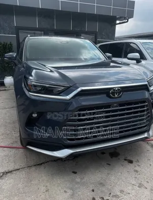 New Toyota Grand Highlander Hybrid 2025 Black