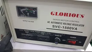 GLORIOUS SVC-1500VA Servo Motor AC Automatic Voltage Regulator