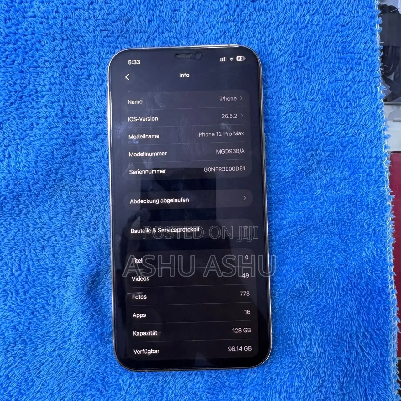Apple iPhone 12 Pro Max 128 GB Gold