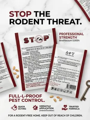 STOP Rodenticide-Bait የአይጥ ማጥፊያ