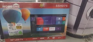 HOMEONE SMART TV 55inc በተመጣጣኝ ዋጋ ለበአል ልዩቅናሽ አርግተናል