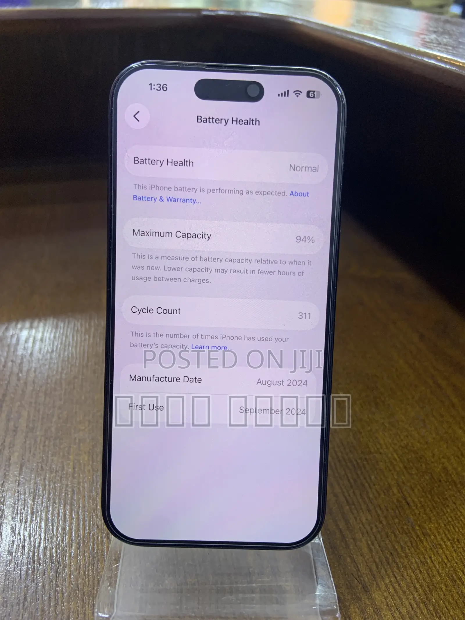 Apple iPhone 16 Pro 128 GB Black