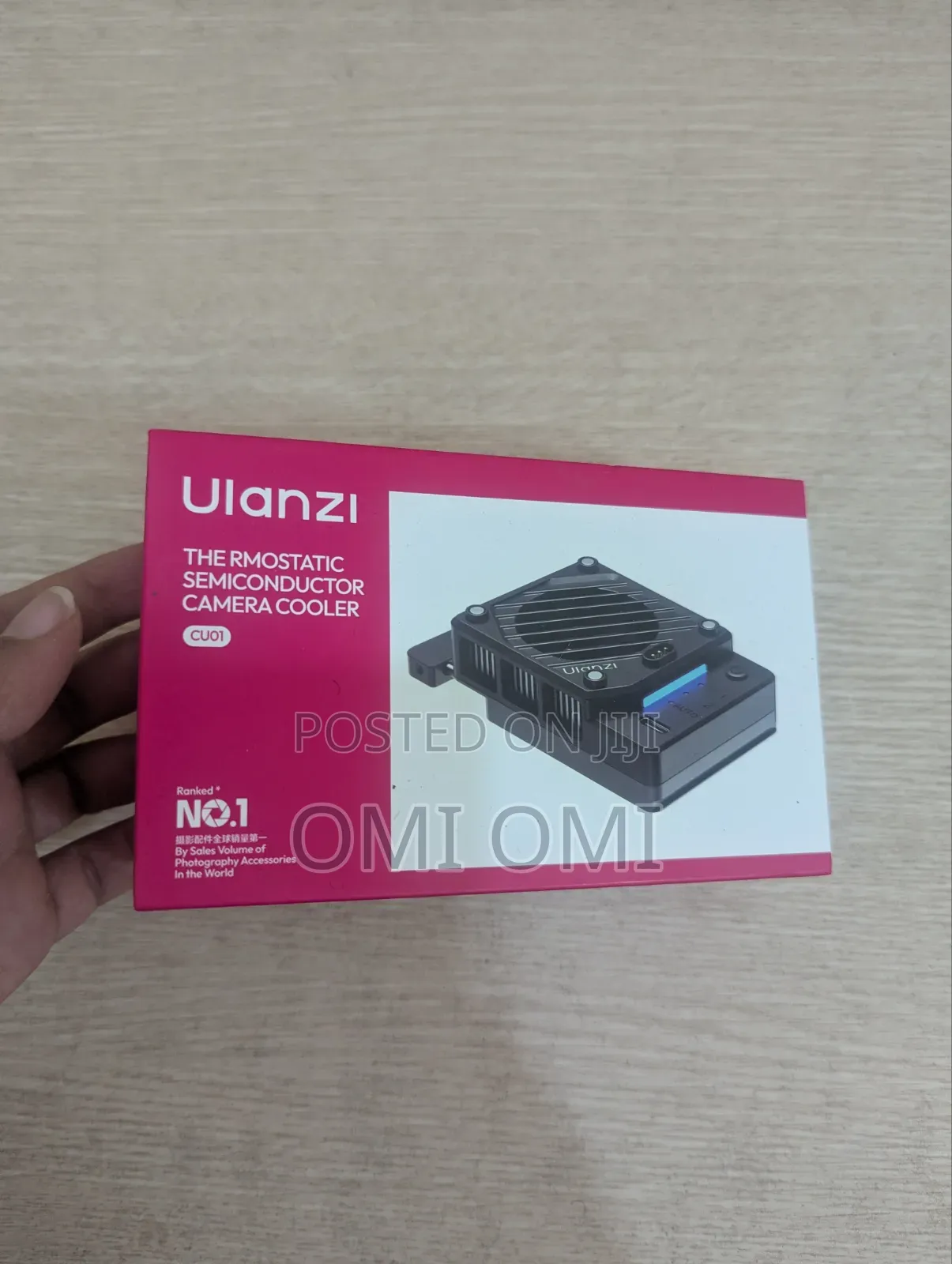 Ulanzi Camera Cooler Fan Excellent Cooling for Long Video Recording