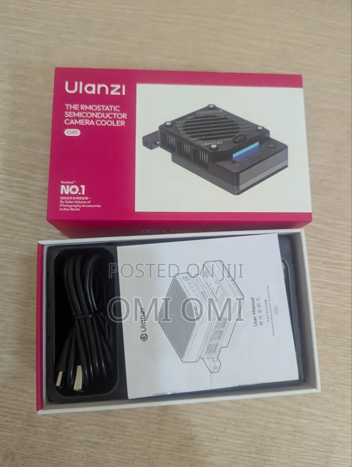 Ulanzi Camera Cooler Fan Excellent Cooling for Long Video Recording