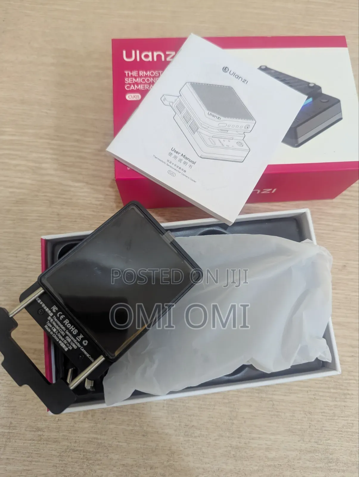 Ulanzi Camera Cooler Fan Excellent Cooling for Long Video Recording