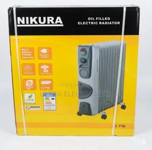 Nikura Oil-Filled Electric Radiator Room Heater