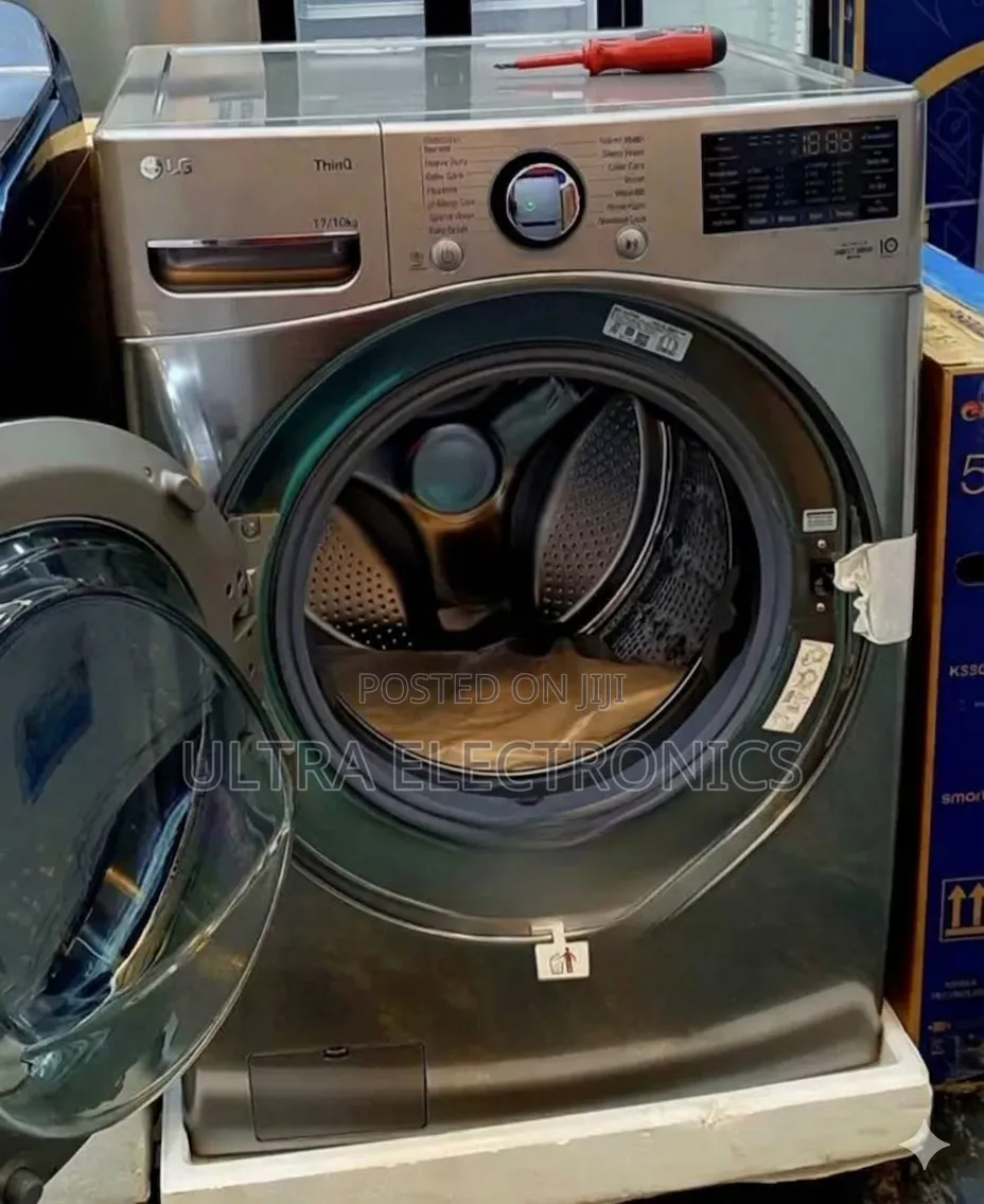 LG 20/12kg Full Automatic Washer Dryer ብዙ ልብሶችን በአንድ ጊዜ ለማጠብና ለማድረቅ