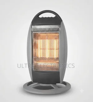Lider 1200W Halogen Heater ፈጣን ሙቀት ለማግኘት የሚመች፣ ቀላል እና ተንቀሳቃሽ የRoom