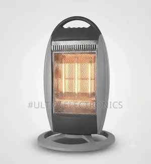 Lider 1200W Halogen Heater ፈጣን ሙቀት ለማግኘት የሚመች፣ ቀላል እና ተንቀሳቃሽ የRoom