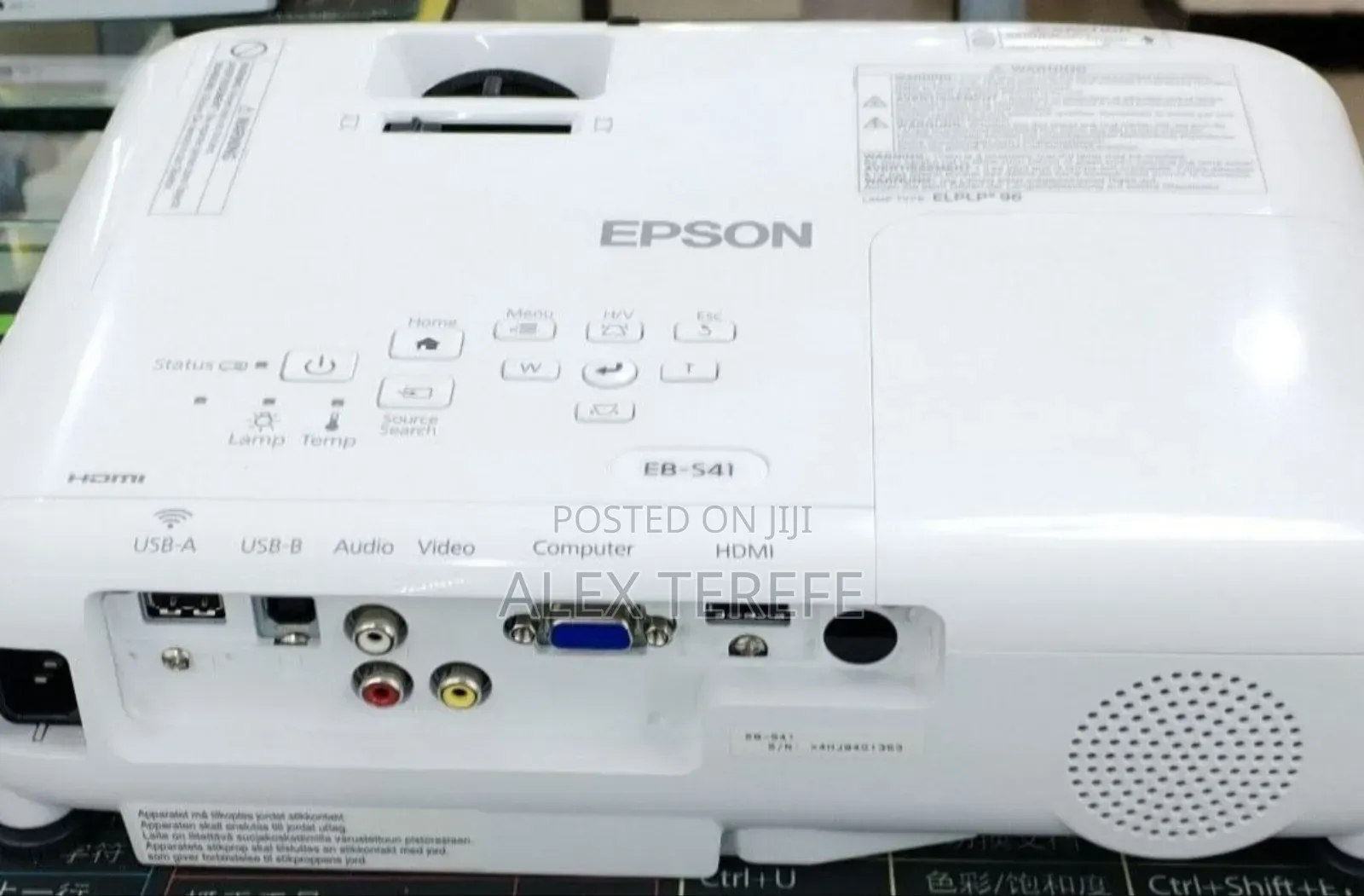 Epson Projector Model Name: EB-S41